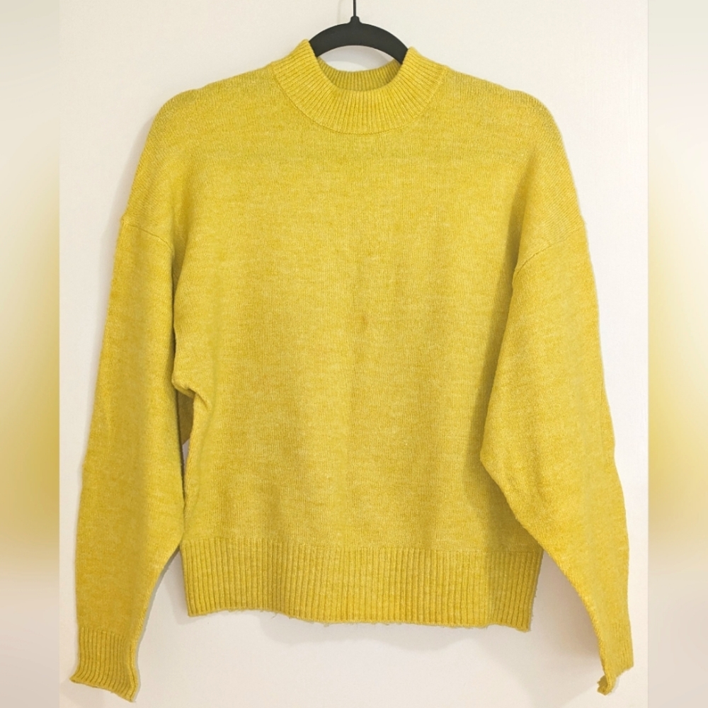 H&M oversized mock neck dolman sweater
